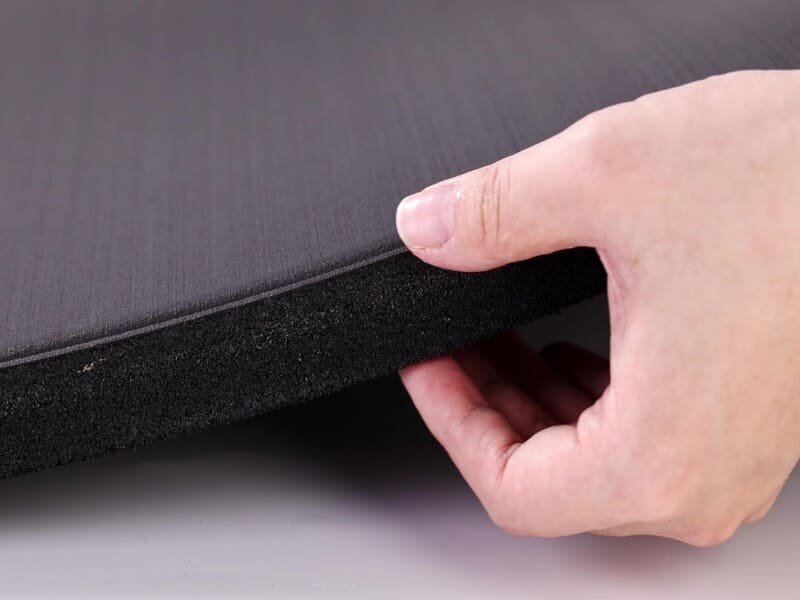 rubber material aging process